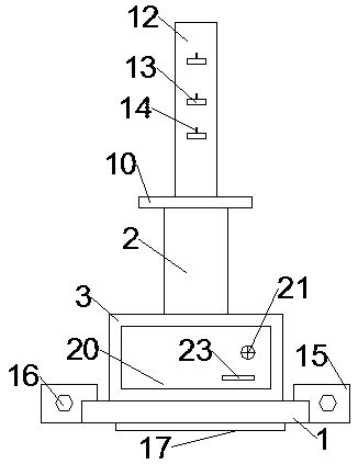 Liftable and lowerable cable support device