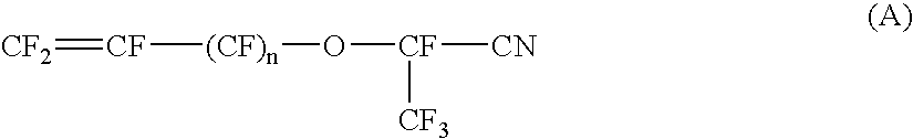 Fluorinated imidoylamidines vulcanizing agents