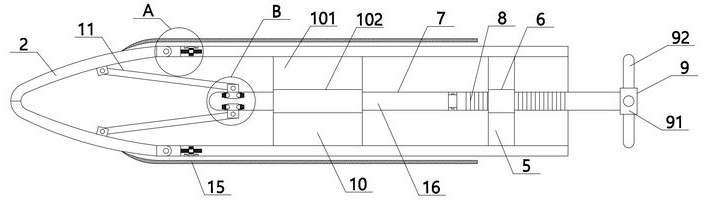 Cervical dilator for gynecological operation