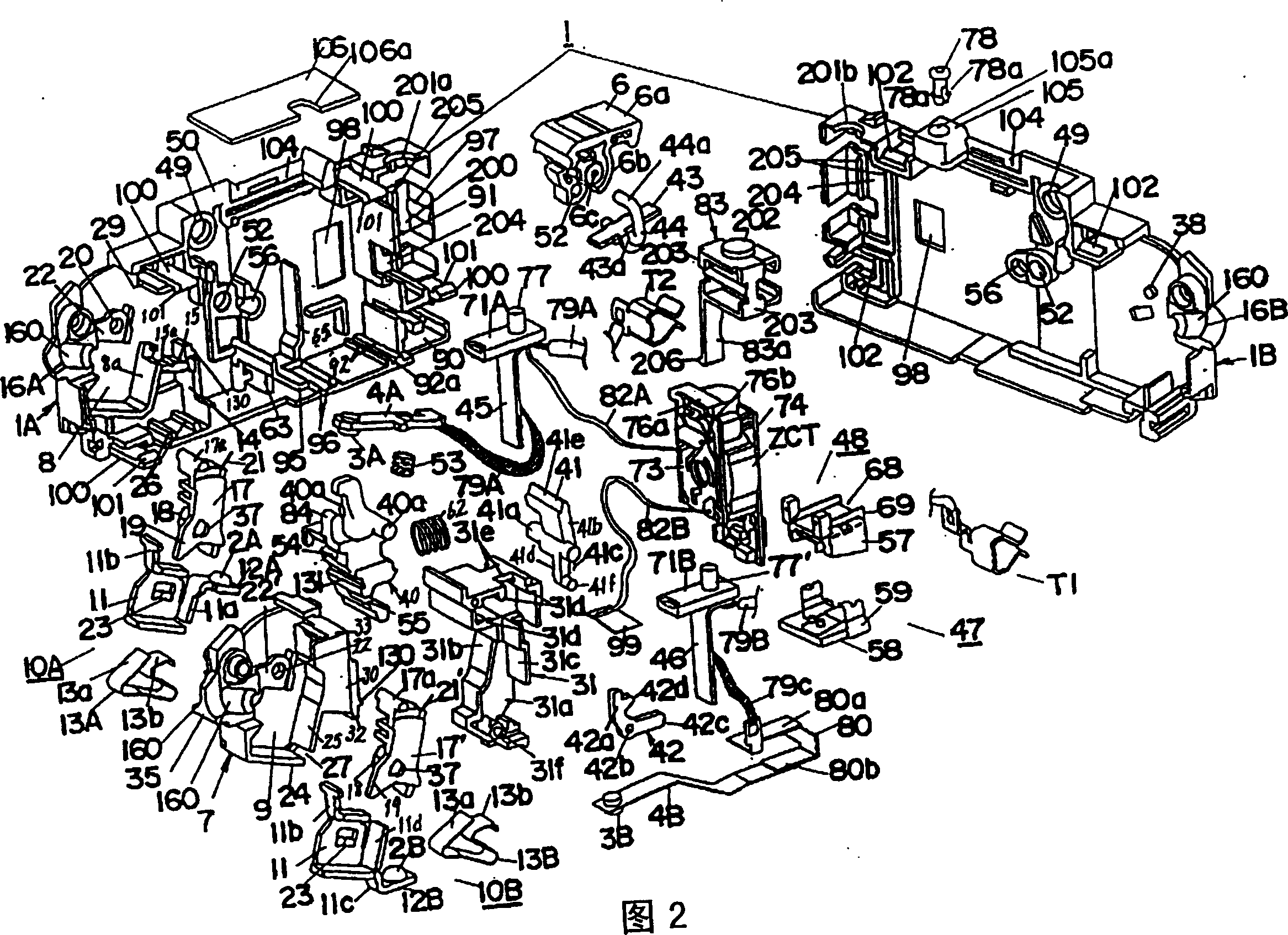 Leakage circuit breaker