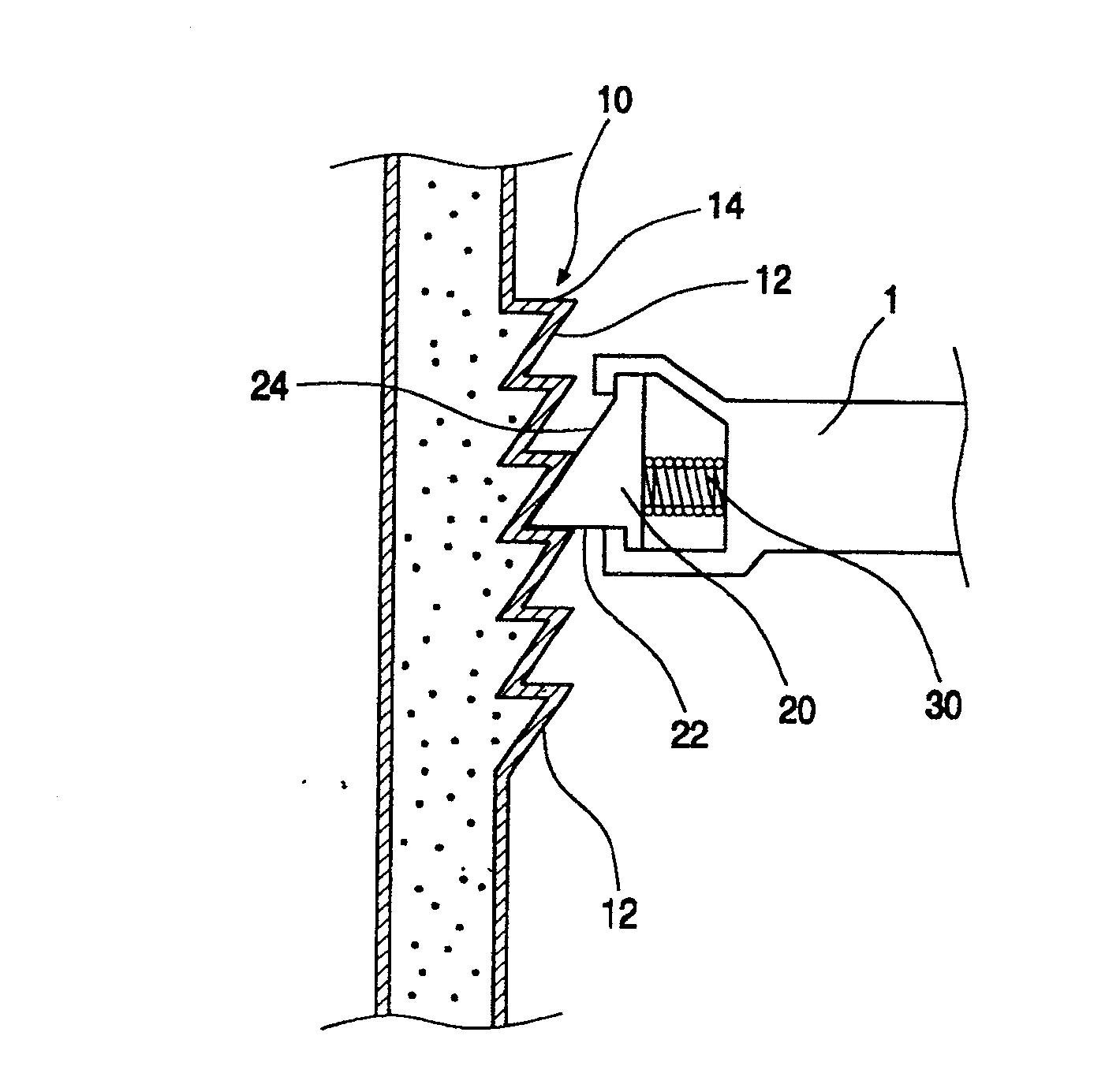 Shelf-height adjusting structure for refrigerator