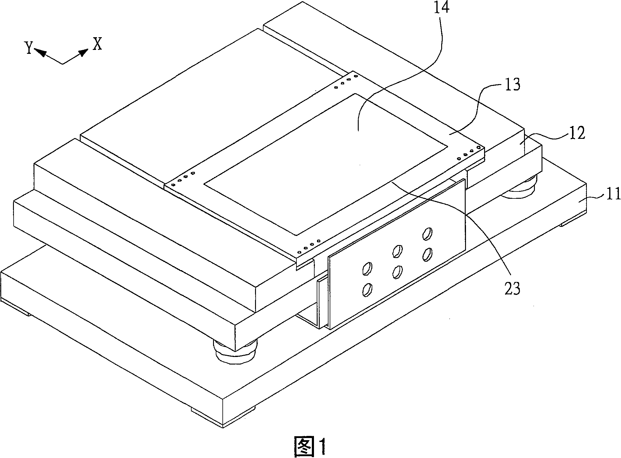 Panel lighting test machine and detecting method thereof