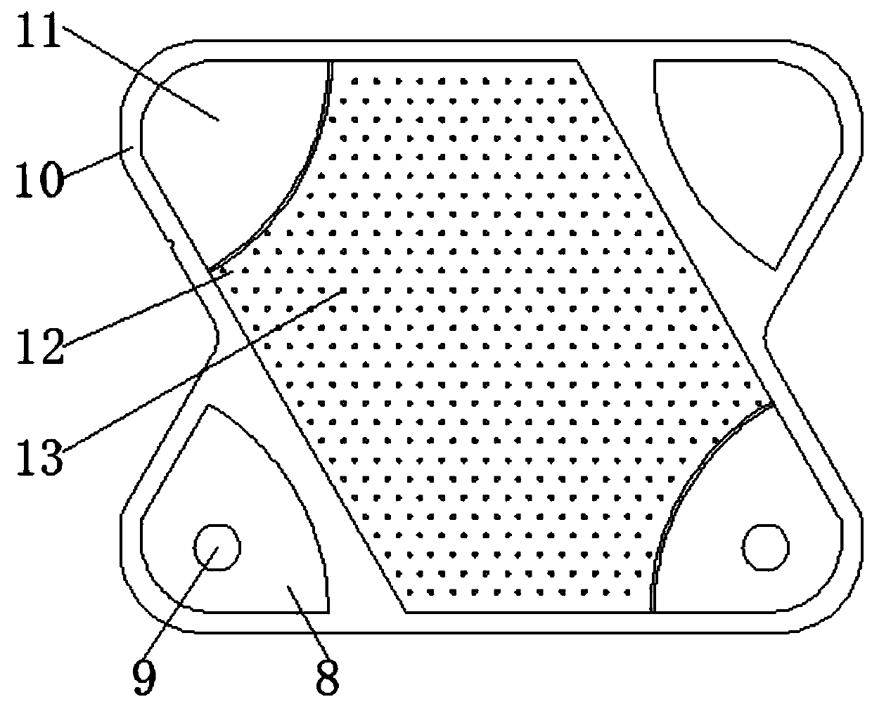 Integrated microchannel heat exchanger with liquid homogenizing device