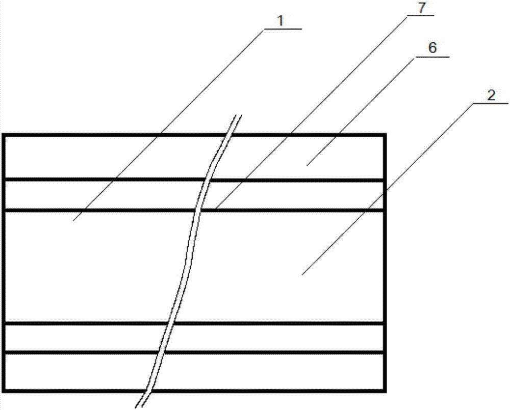 Hollow decorative material large concave arc convex edge internal corner line formed by pressing stone powder