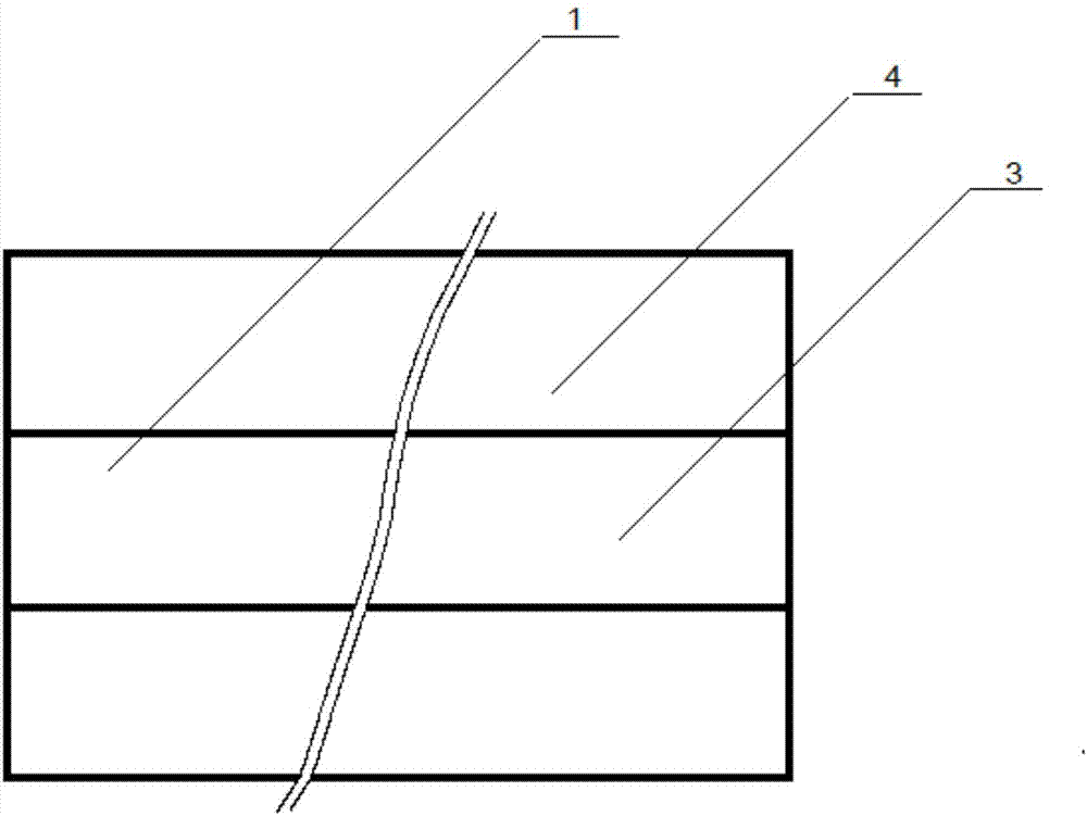 Hollow decorative material large concave arc convex edge internal corner line formed by pressing stone powder