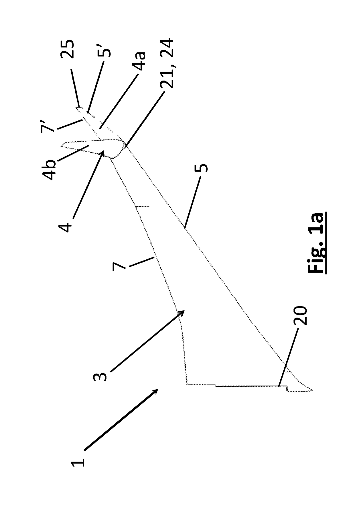 Rotational joint for an aircraft folding wing