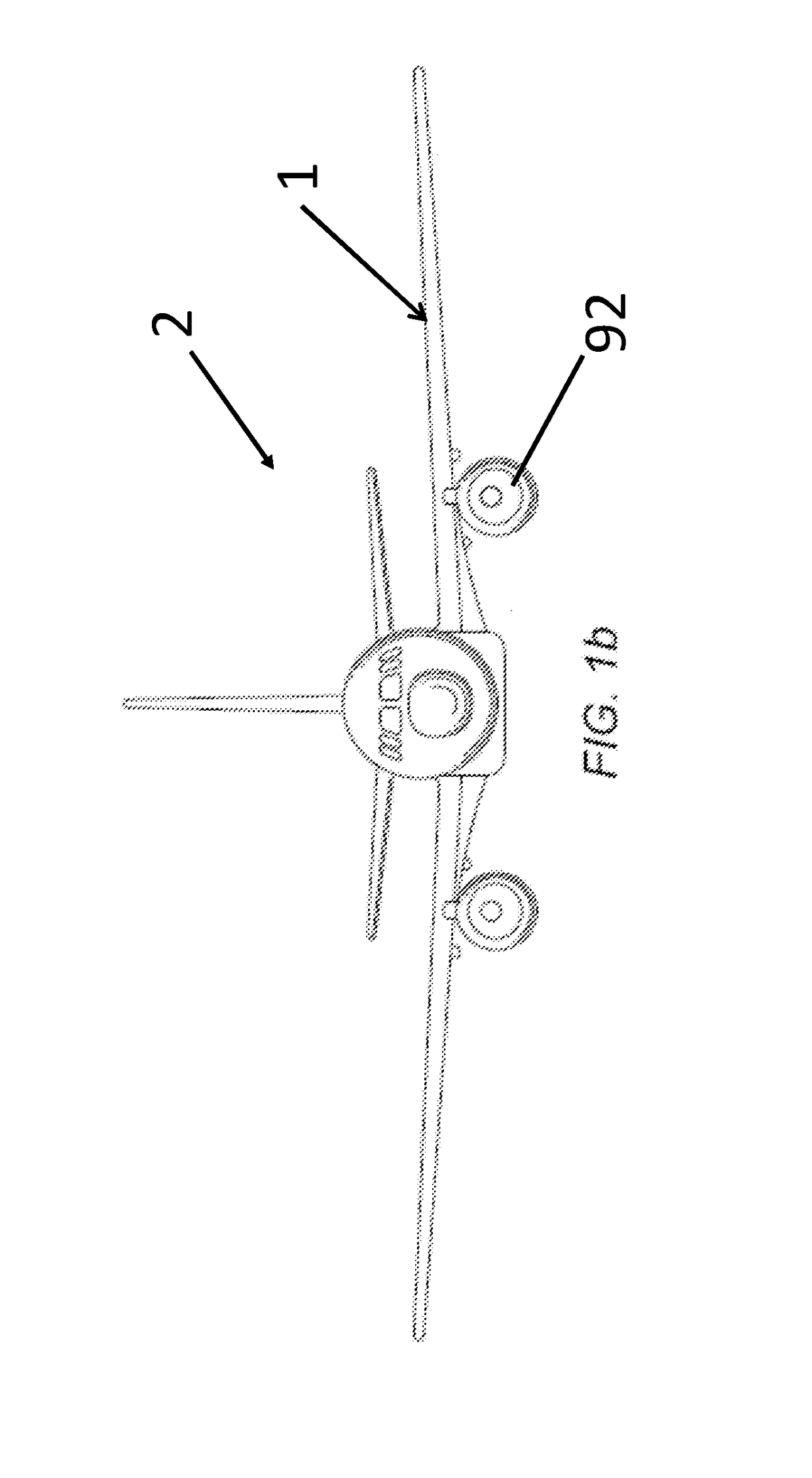 Rotational joint for an aircraft folding wing