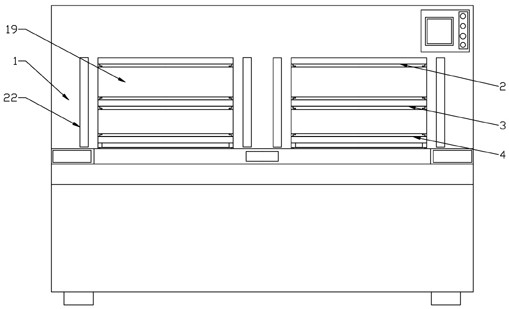 fpc four-opening vacuum air bag fast pressing machine