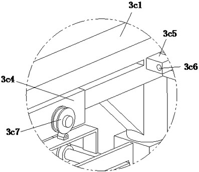 The structure of an electric brick truck