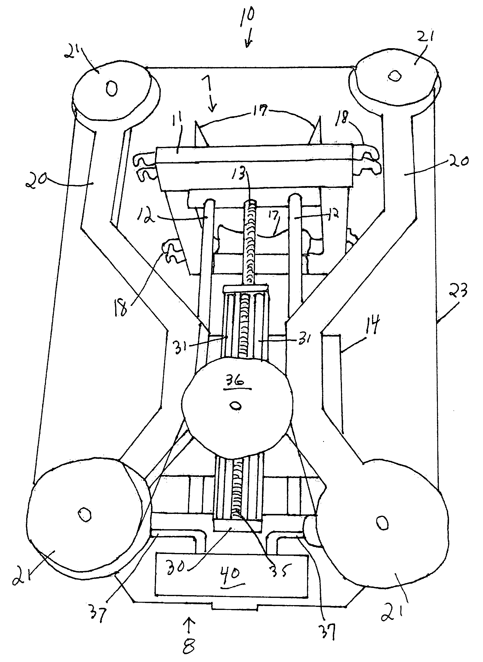 Underwater diamond wire saw assembly