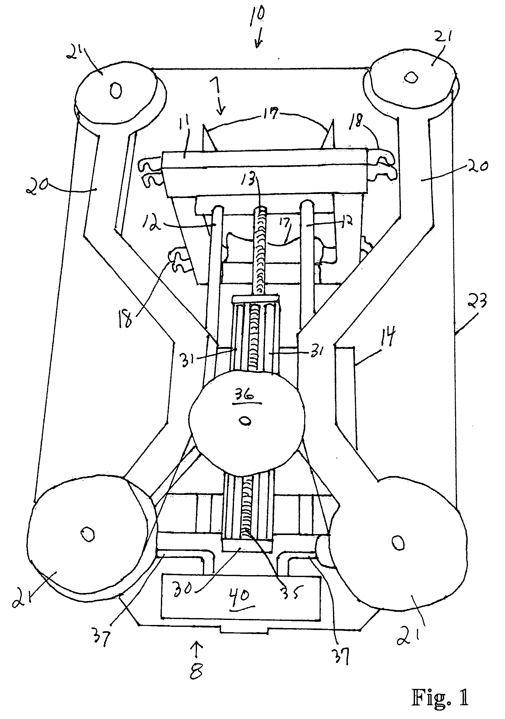 Underwater diamond wire saw assembly