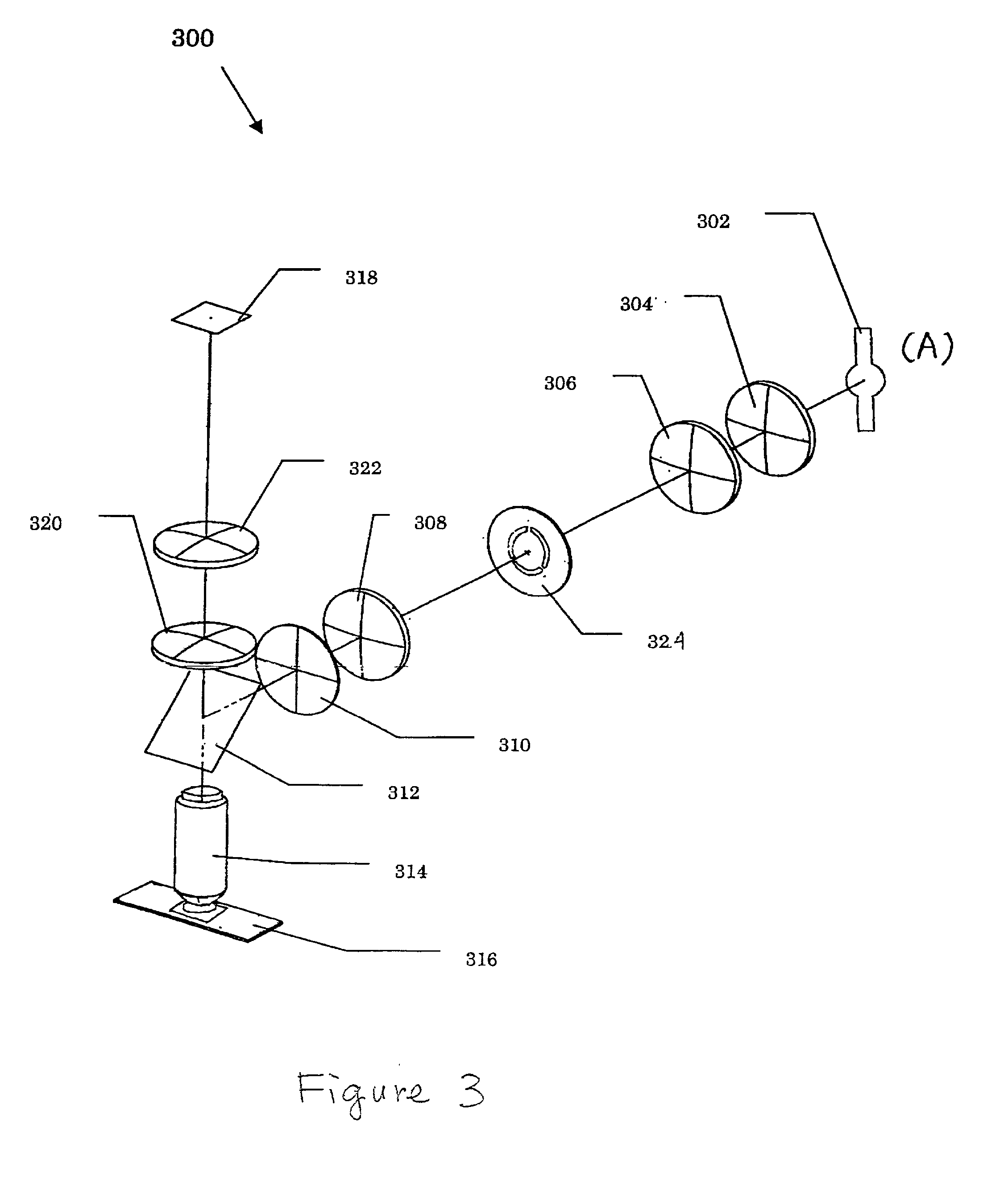 Total internal reflection fluorescence microscope having a conventional white-light source