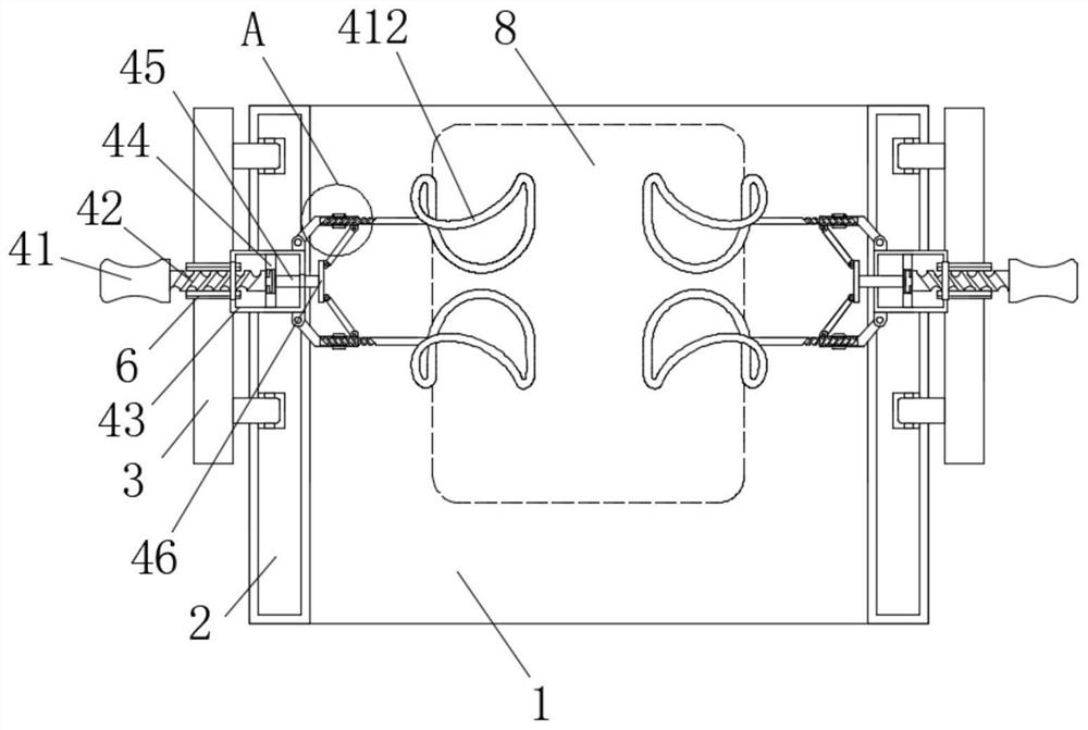 Eye speculum convenient to disassemble and assemble for ophthalmology