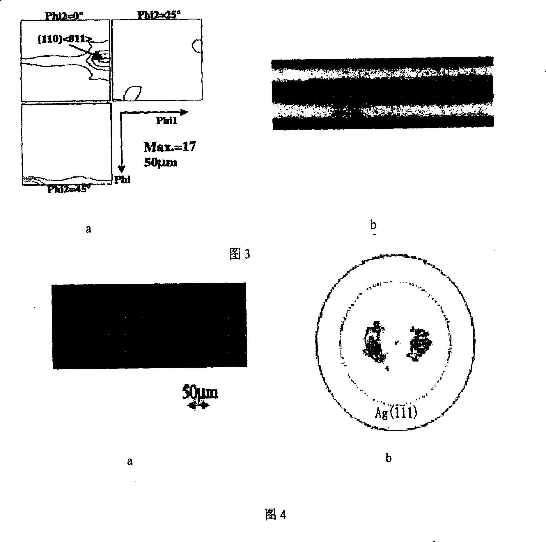 Method for preparing reinforced biaxially textured Ag based compound substrate