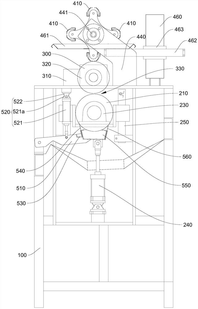 Paint brushing device