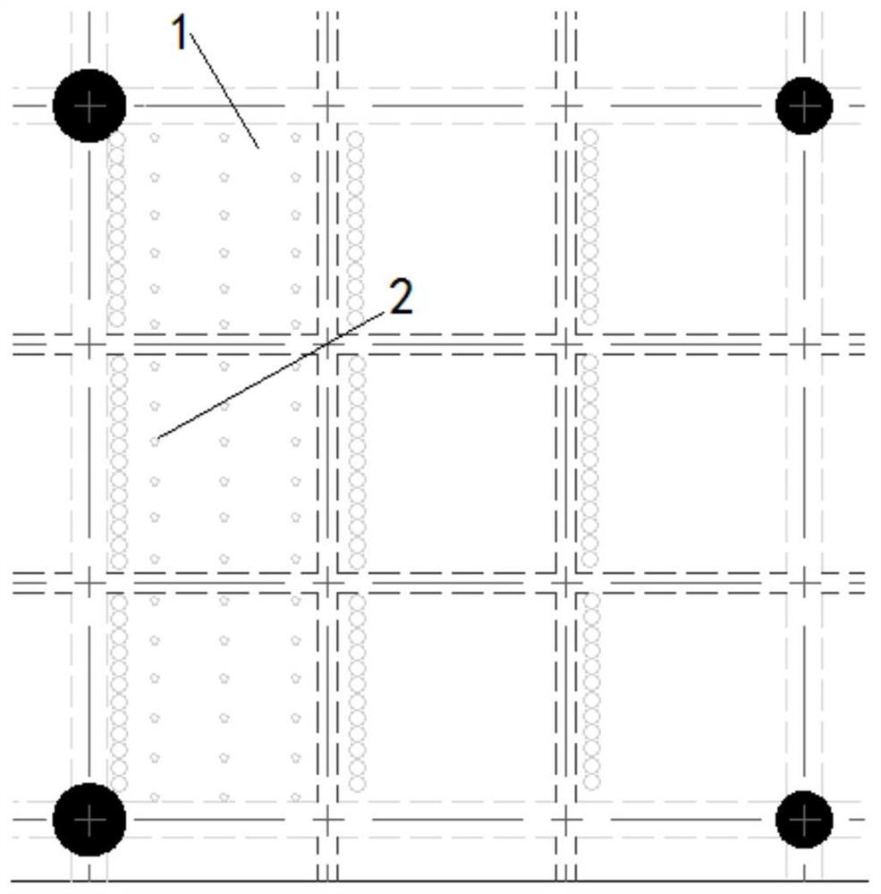 Static breaking construction method for reinforced concrete structure