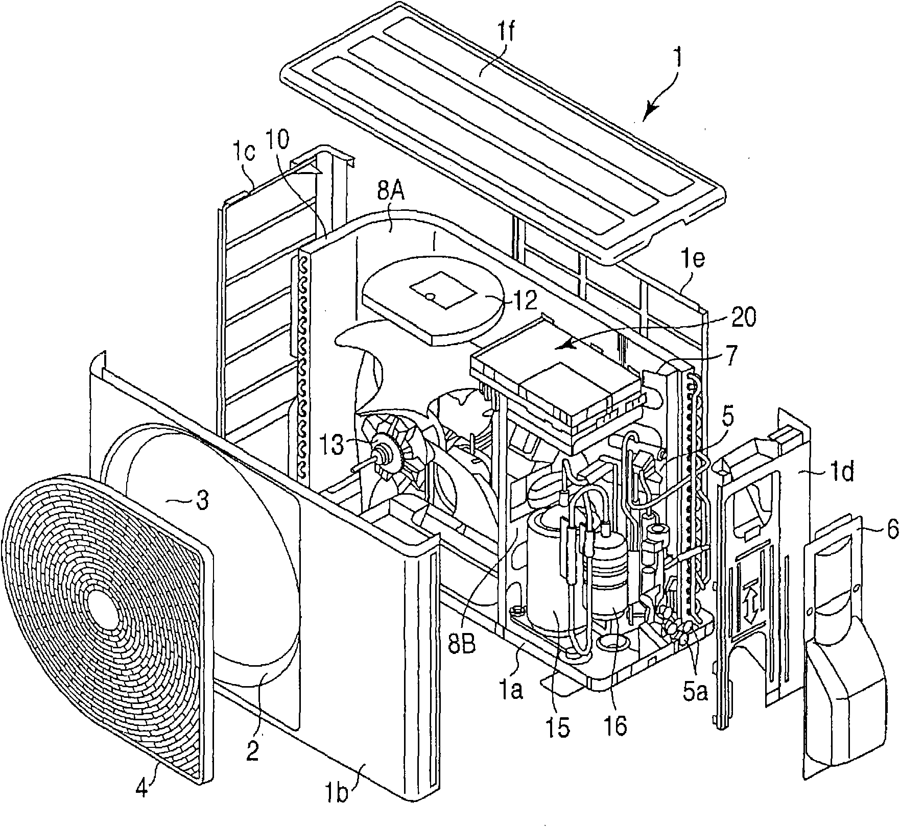 Outdoor unit for air conditioner