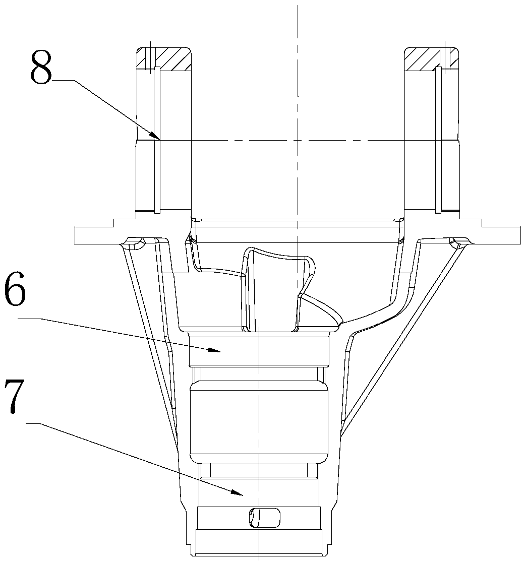 Special processing machine and processing method for auto decelerator shell