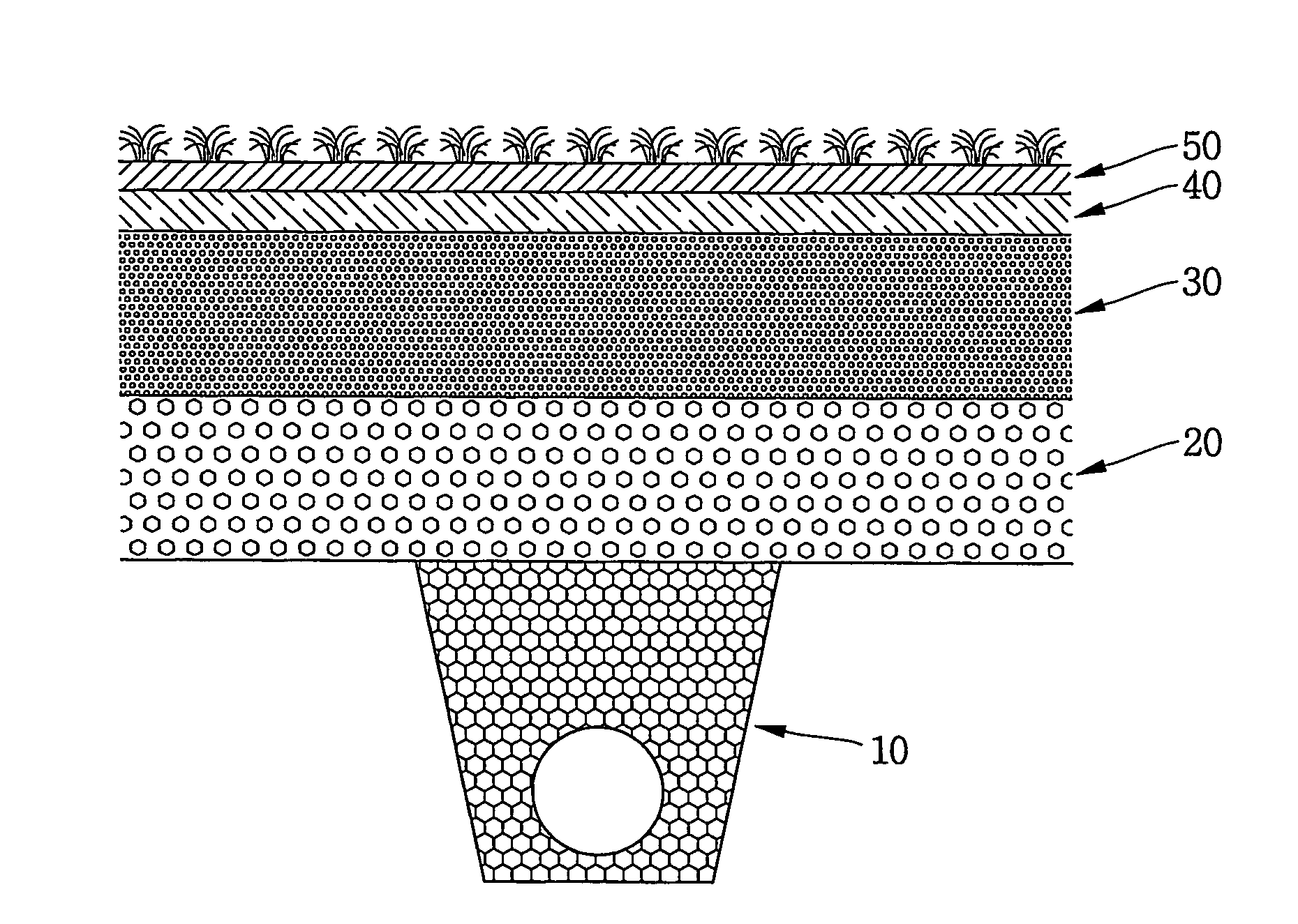 Surface structure for athletic fields