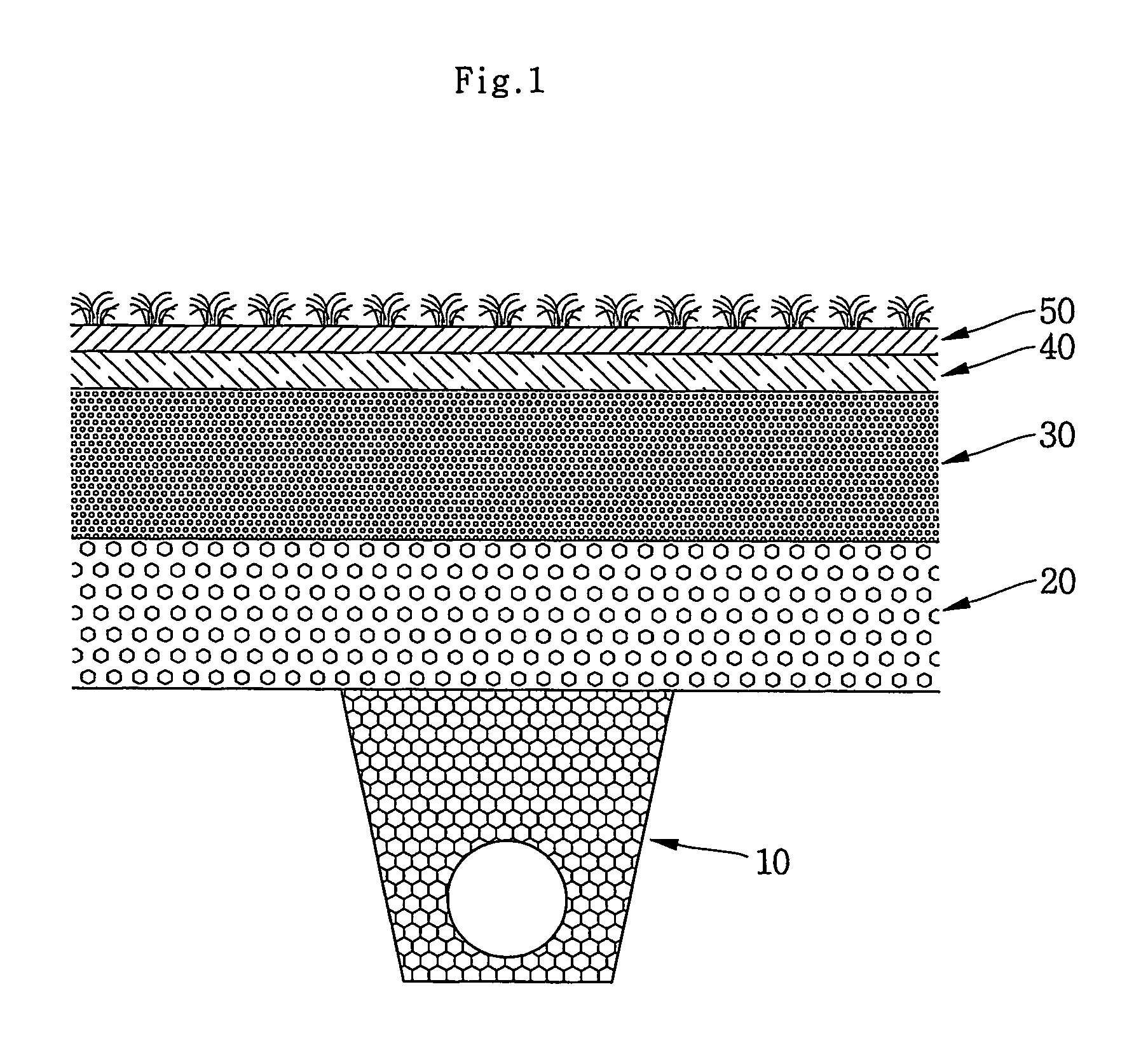 Surface structure for athletic fields