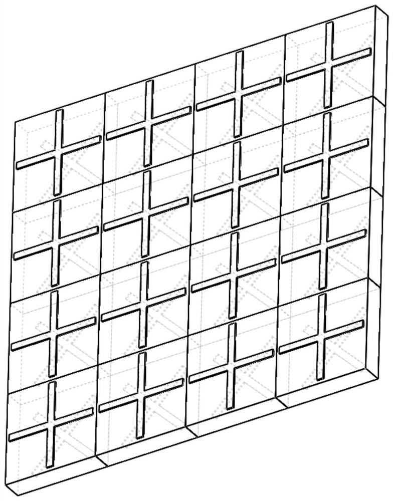 A terahertz band-stop filter