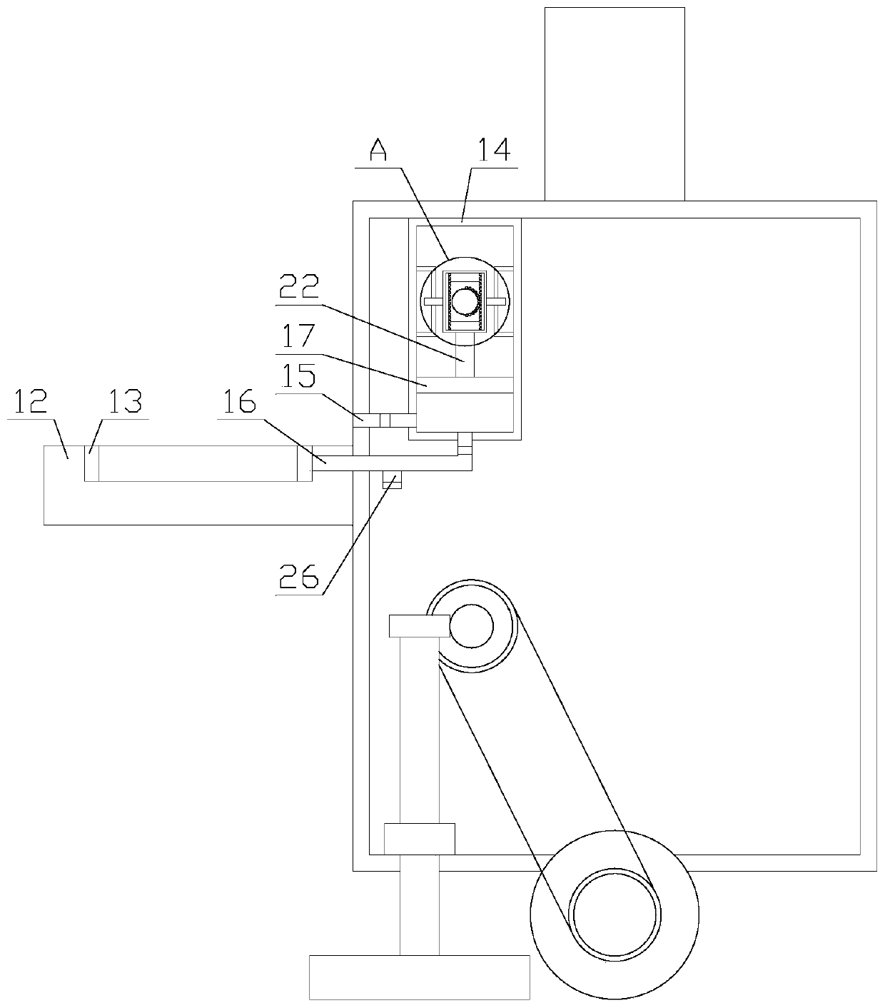 Stable type intelligent meal delivering robot with cleaning function