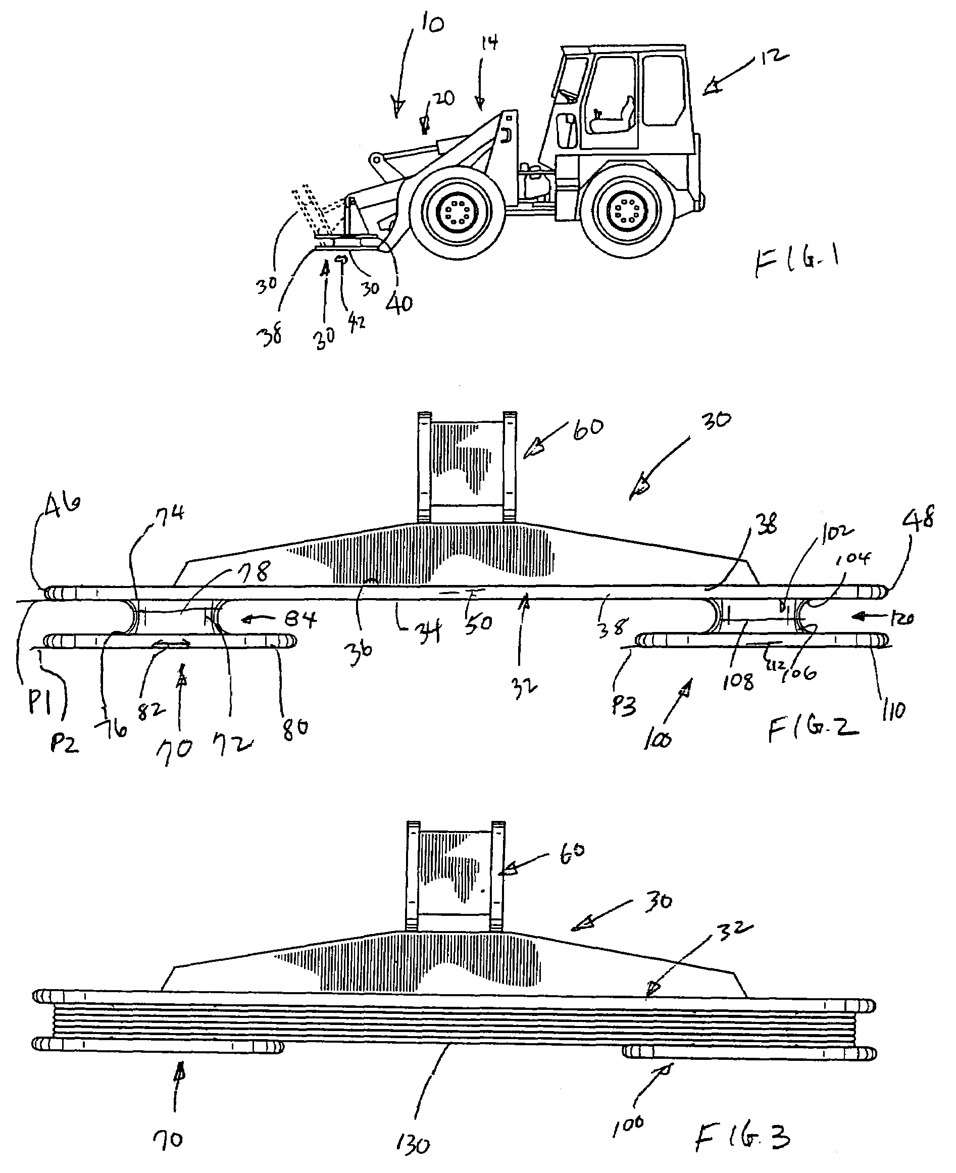 Cable handler adapted to use with a vehicle