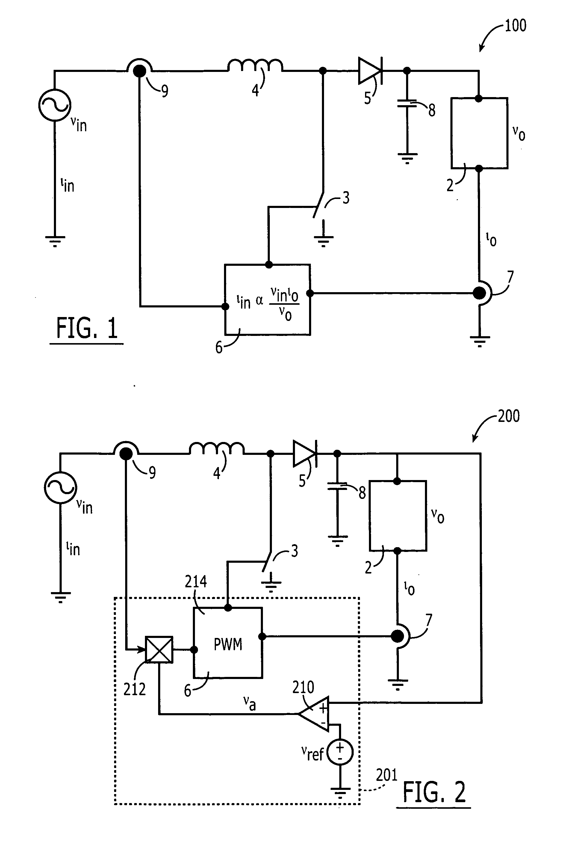 Power converter apparatus and methods using output current feedforward control