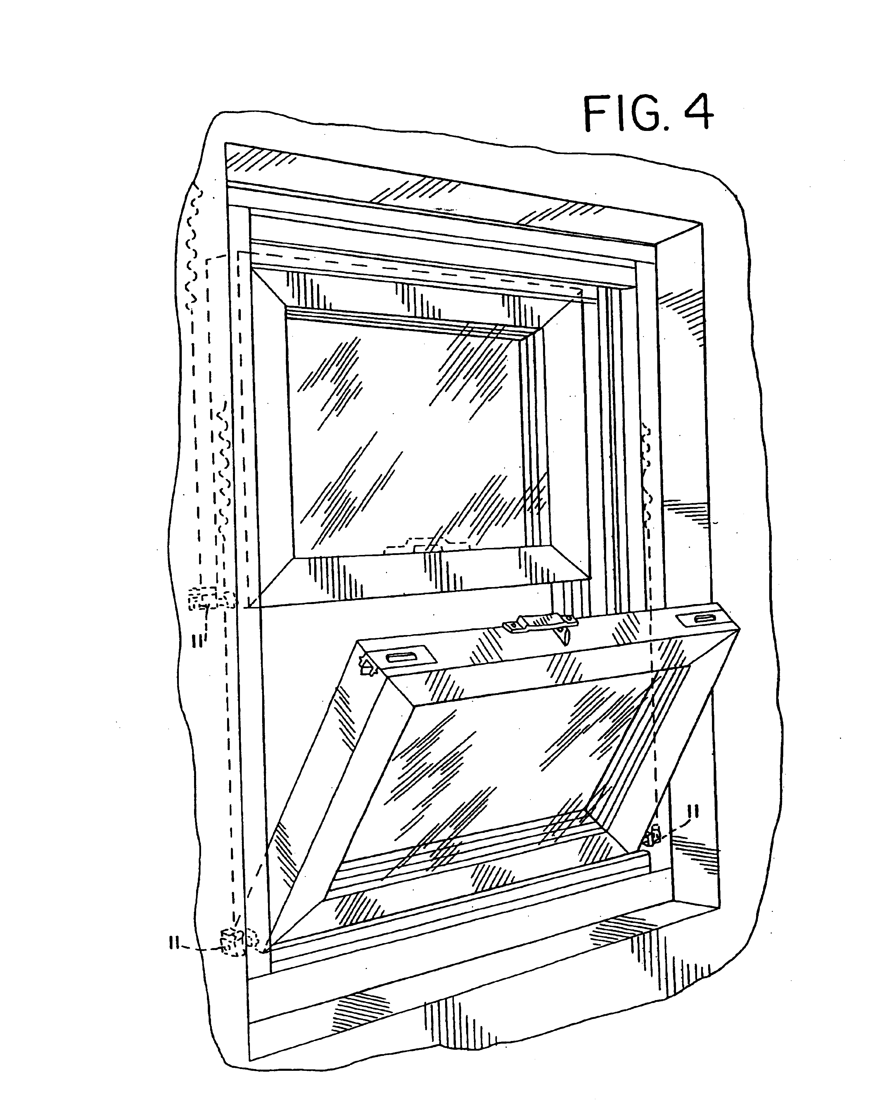 Brake shoe for sash window or door assembly