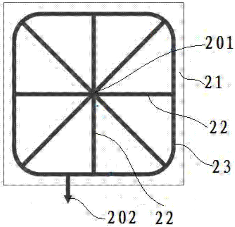 LED lighting equipment based on liquid circulation heat dissipation