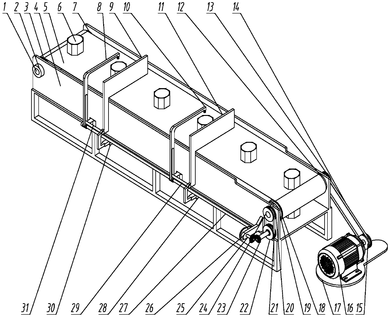 Hairy crab transportation straightening device and use method thereof