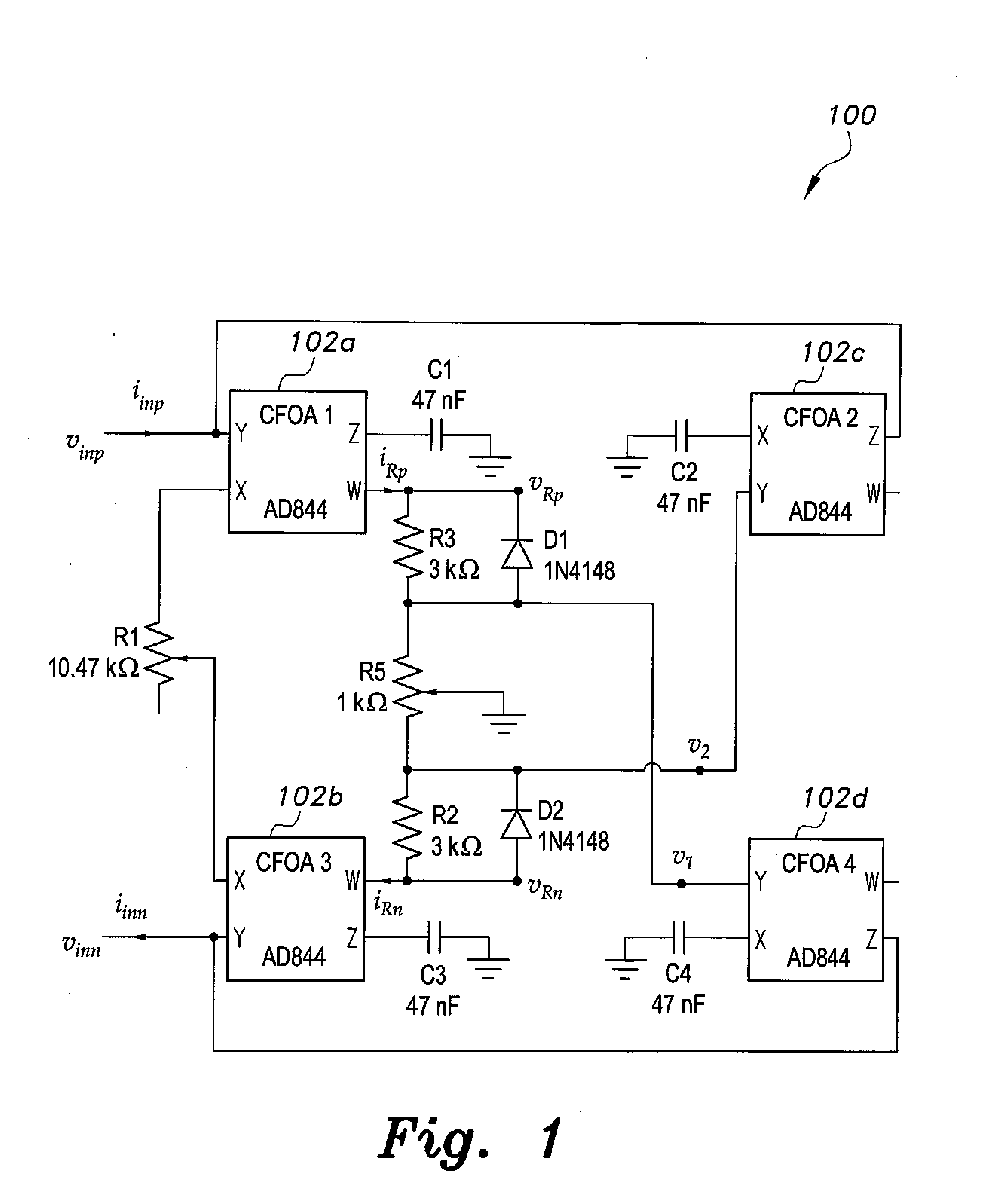 Floating memristor emulator