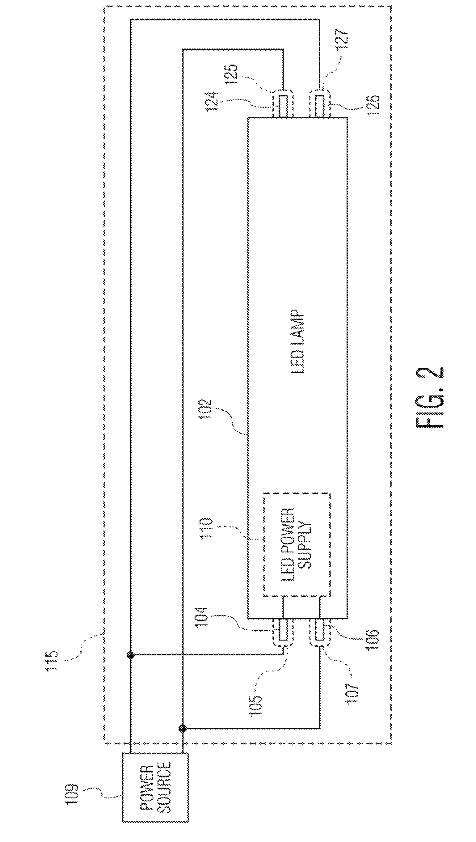 LED lamp with dual mode operation