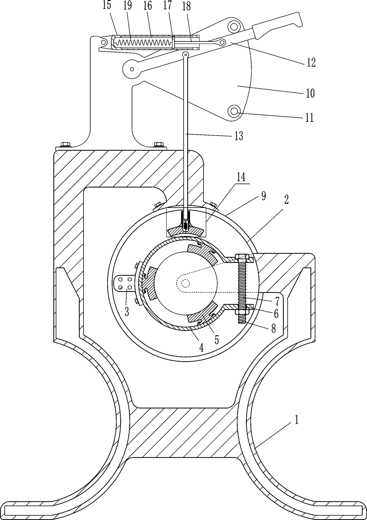 Mechanical maintenance rotating shaft polisher