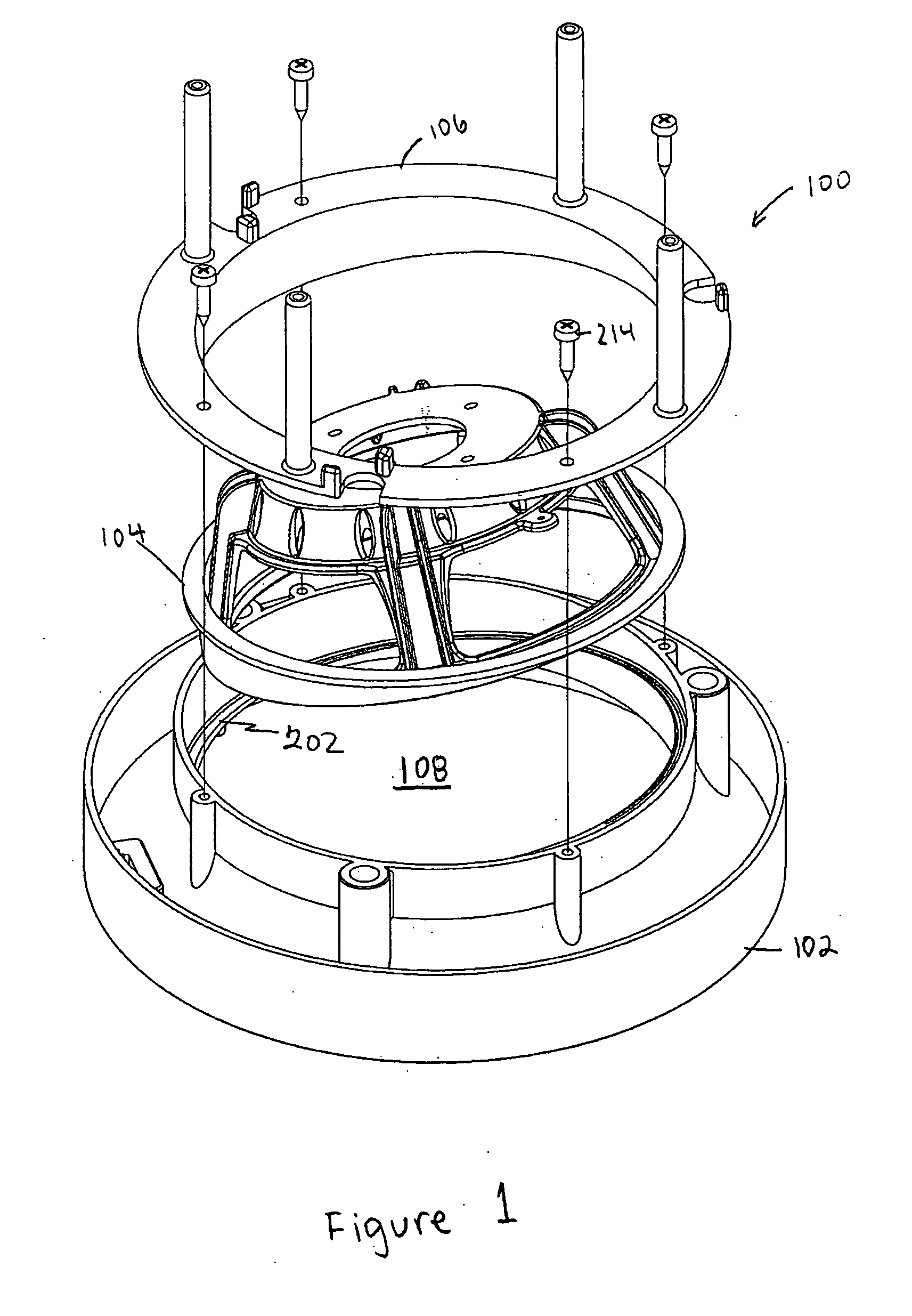 Audio device post extension and angling system