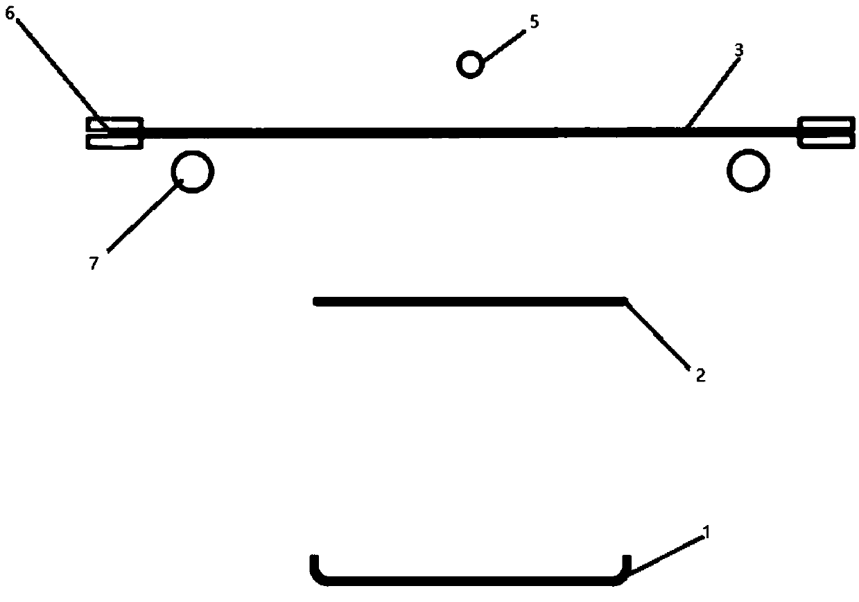 Mobile phone screen rolling pressing device and attaching method