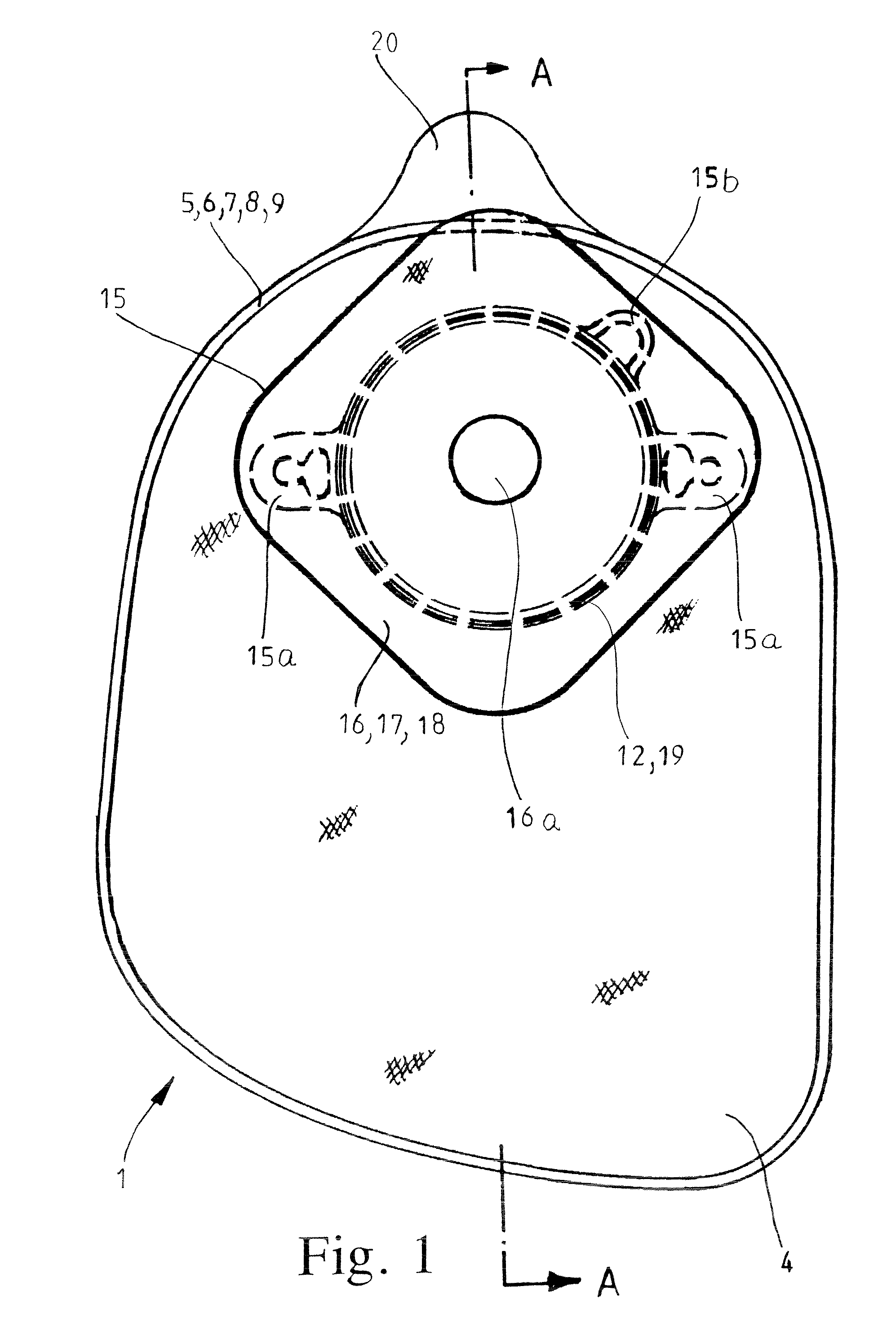 Peelable and flushable ostomy pouch and method of use