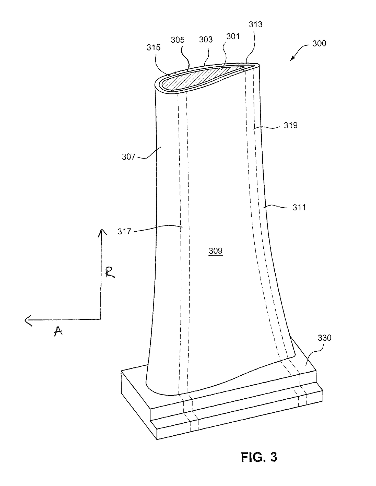 Hybrid metal compressor blades