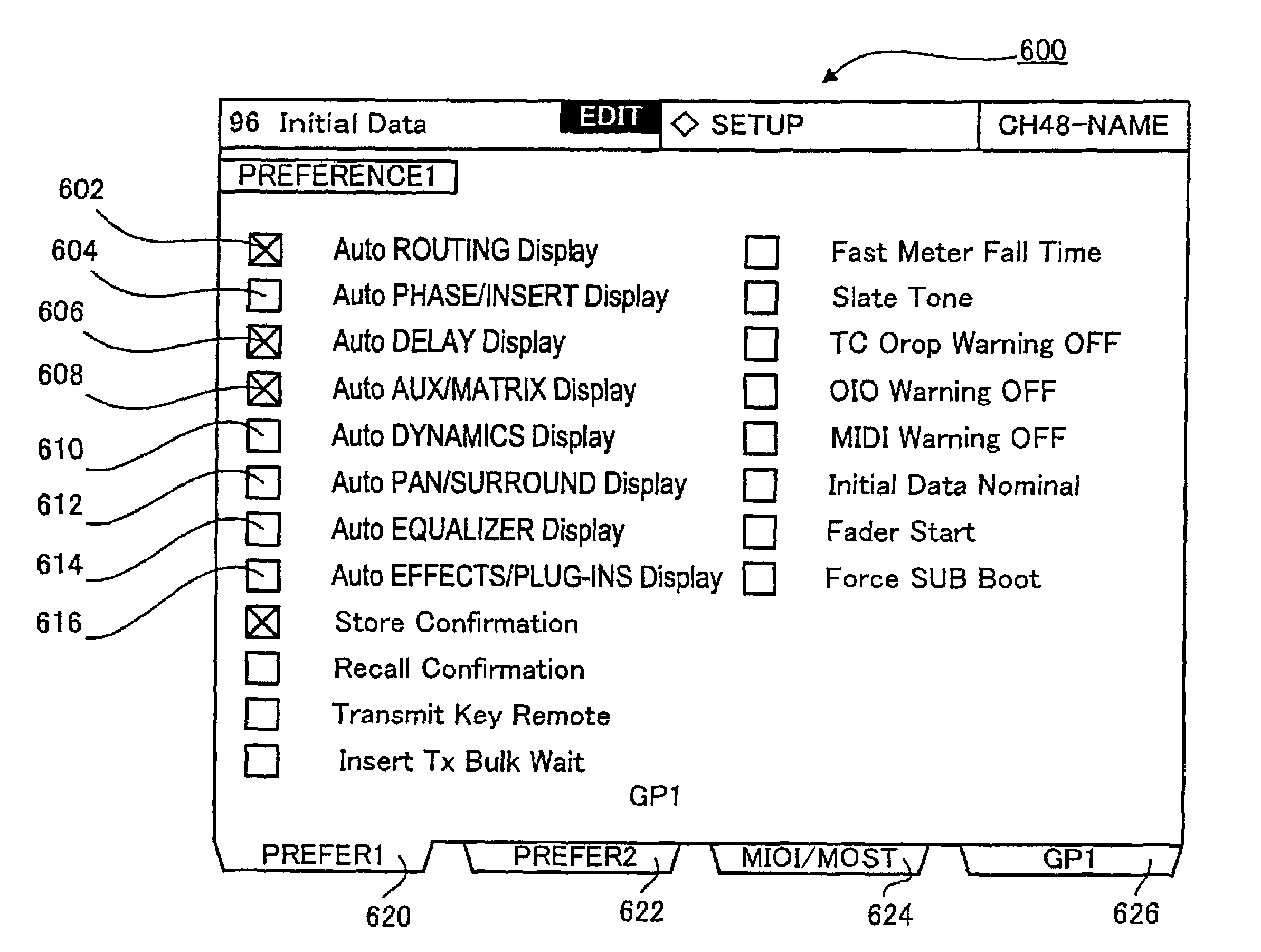 Audio signal editing apparatus and control method therefor