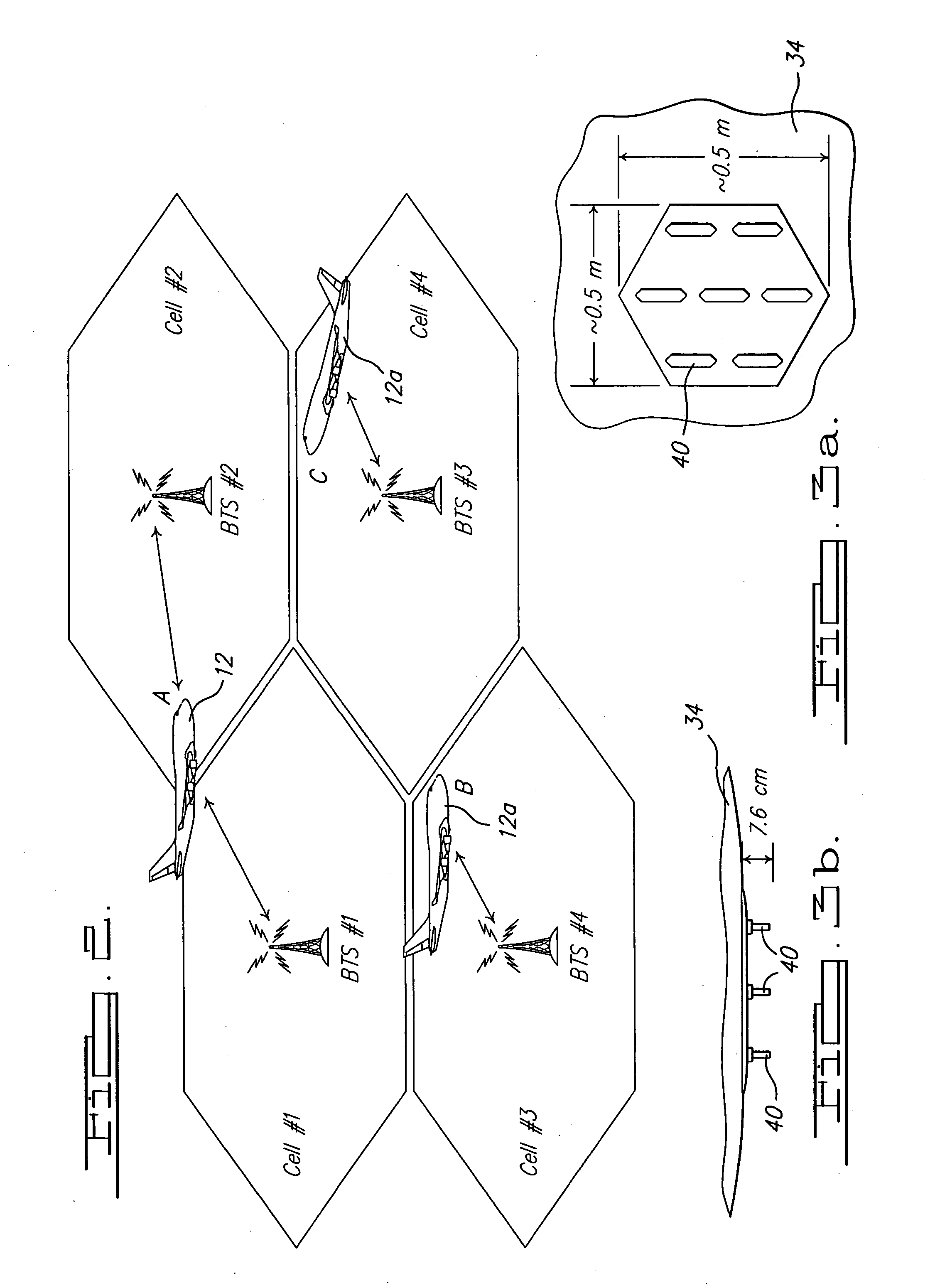 Soft handoff method and apparatus for mobile vehicles using directional antennas