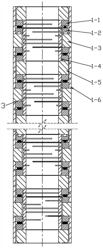 A bottom-hole motor pdc plane thrust bearing group