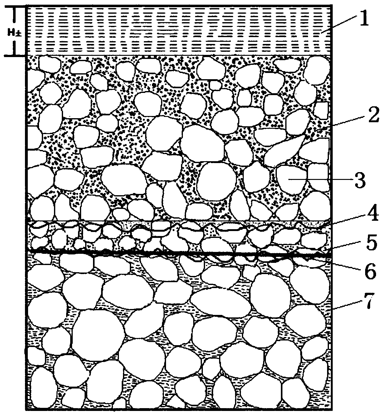 A coal gangue filling reclamation method based on mud mixing in coal mining subsidence