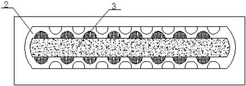 Portable wristband structure worn by patient