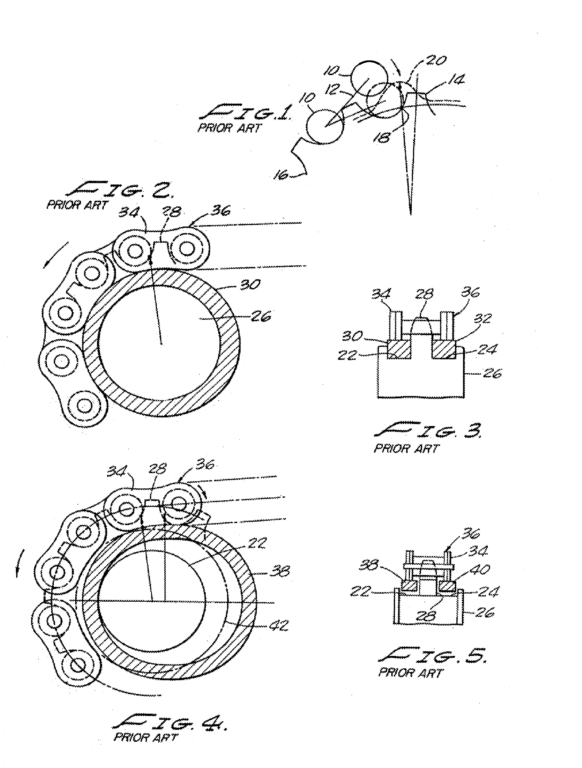 Chain noise reduction device