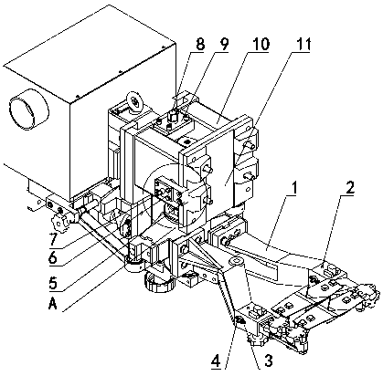 Glass bottle feeding machine control system and control method