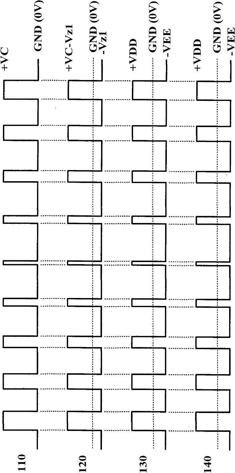 Grid drive circuit of insulated grid device