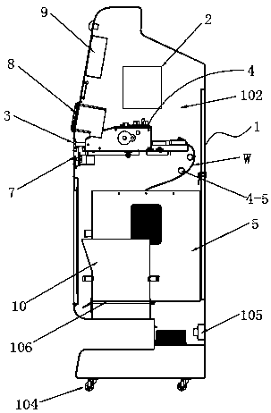 Vending machine for sheet-shaped articles