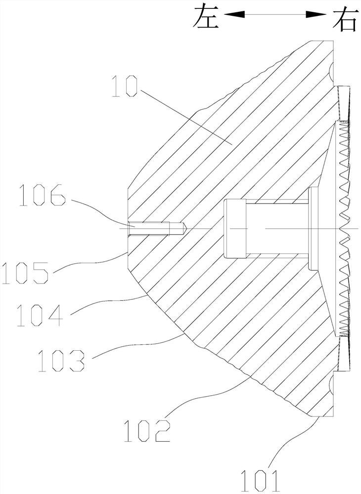 Mounting structure of planet roller and lifting appliance