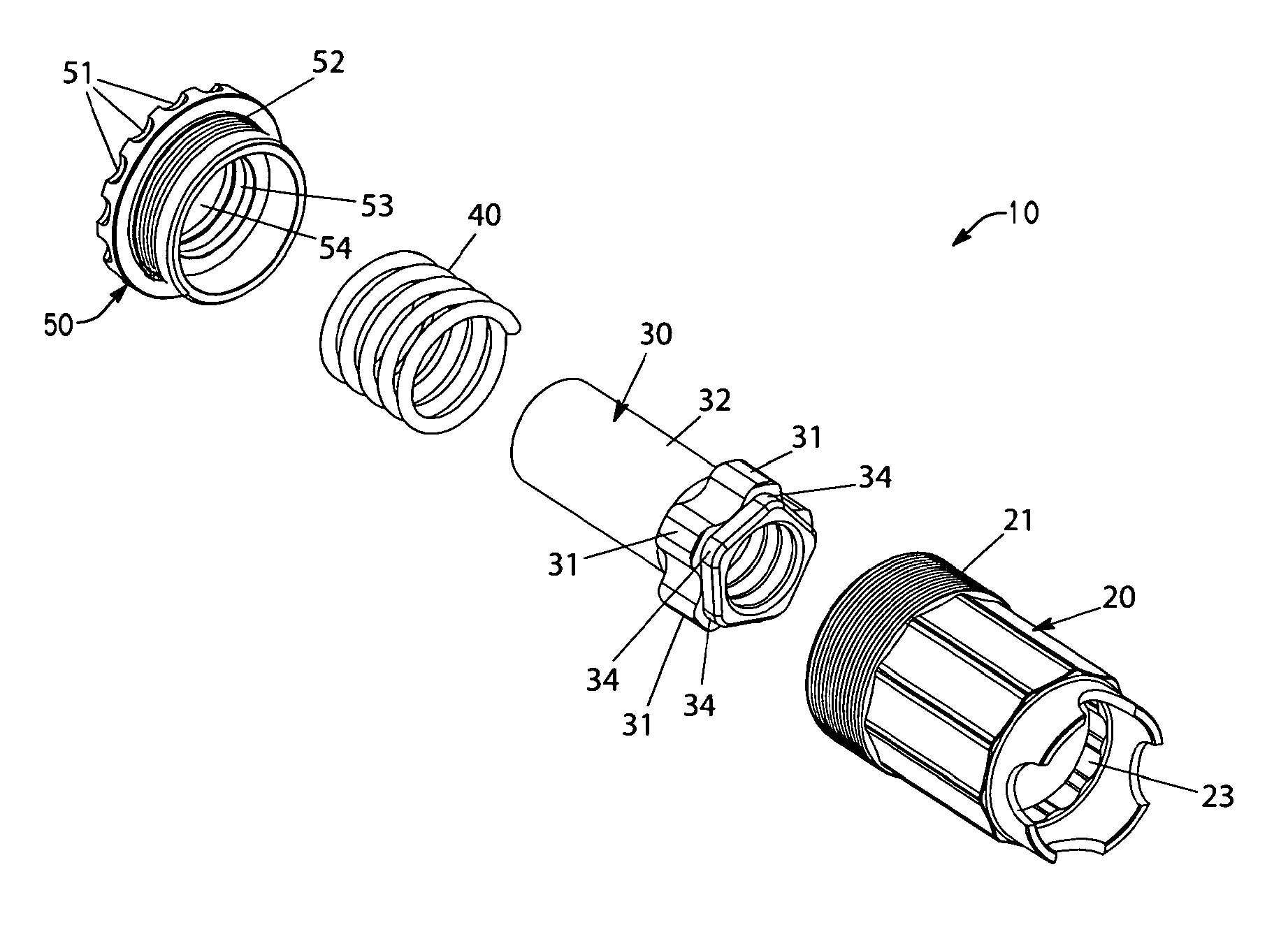 Booster for handgun silencers