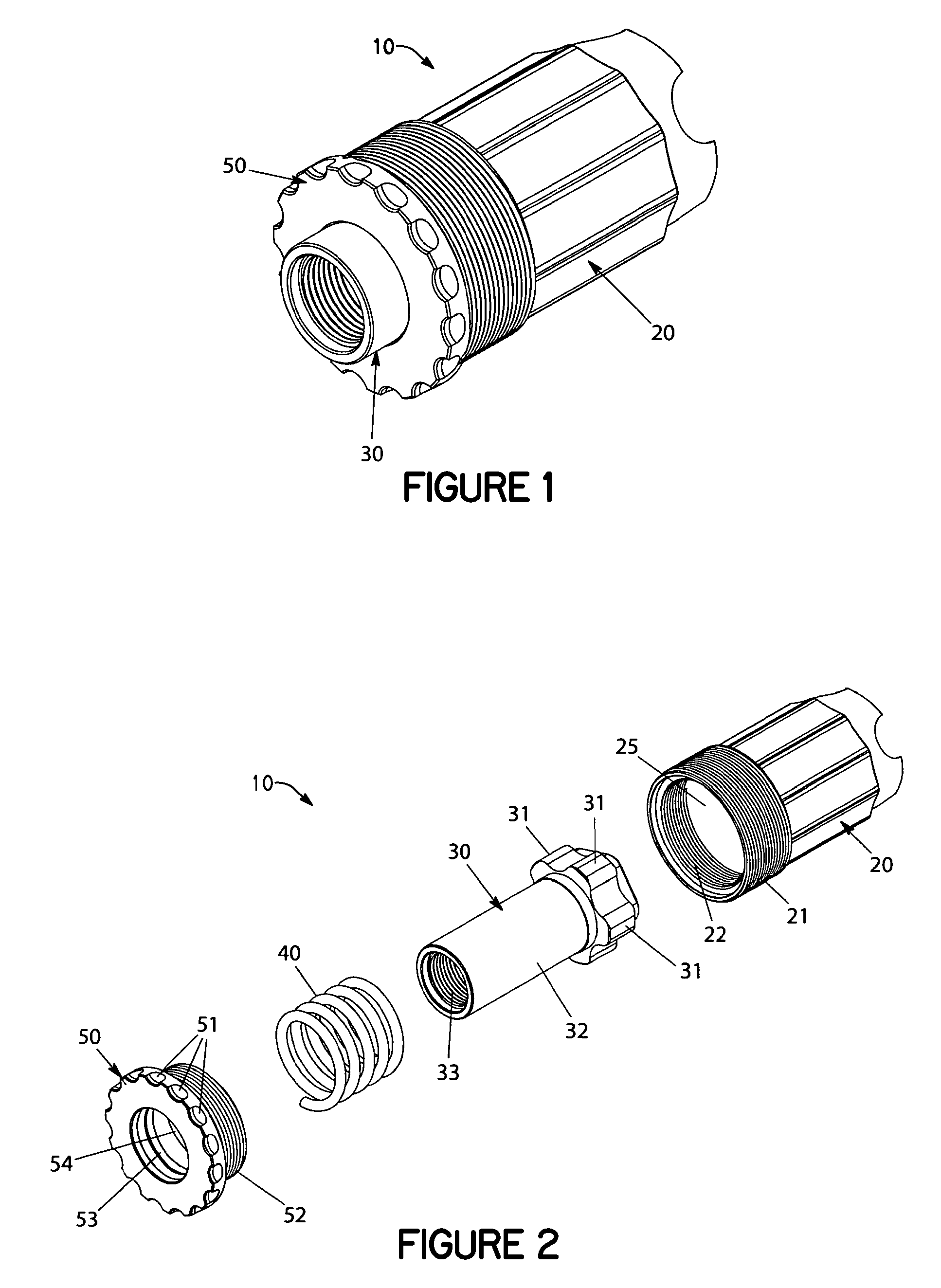 Booster for handgun silencers